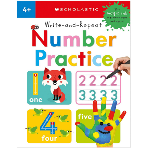 Early Learners: Write-And-Repeat Number Practice_Scho Us 0625