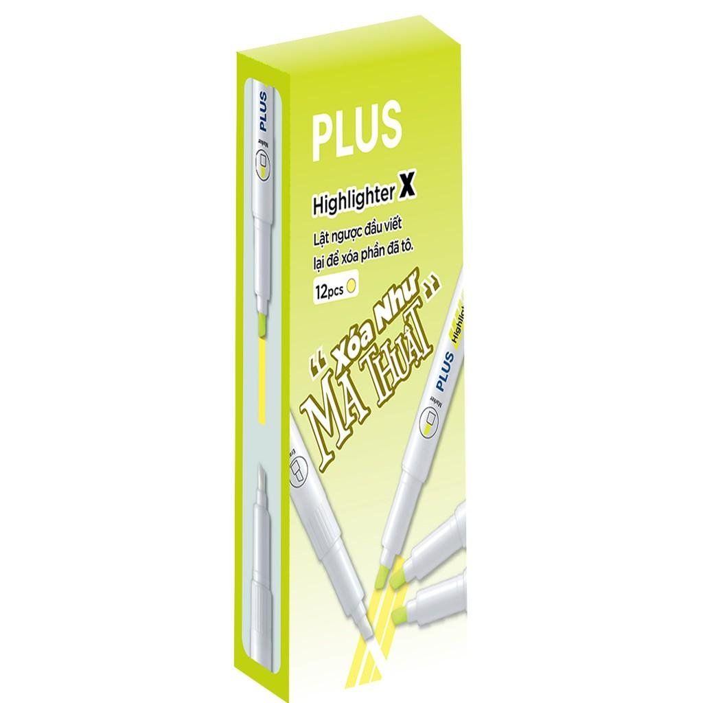 Bút Dạ Quang Xóa Được Yellow 600-V010