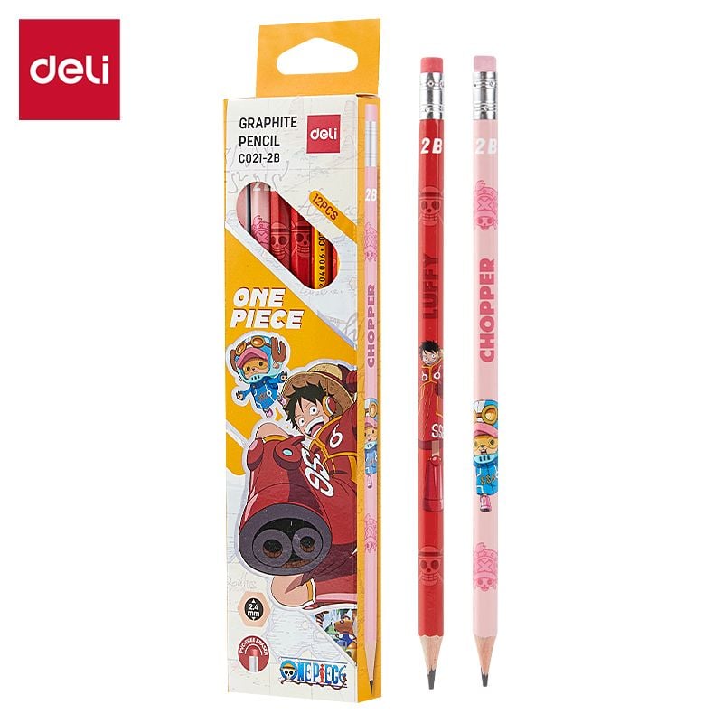 Bút Chì Deli 2B One Piece EC021-2B