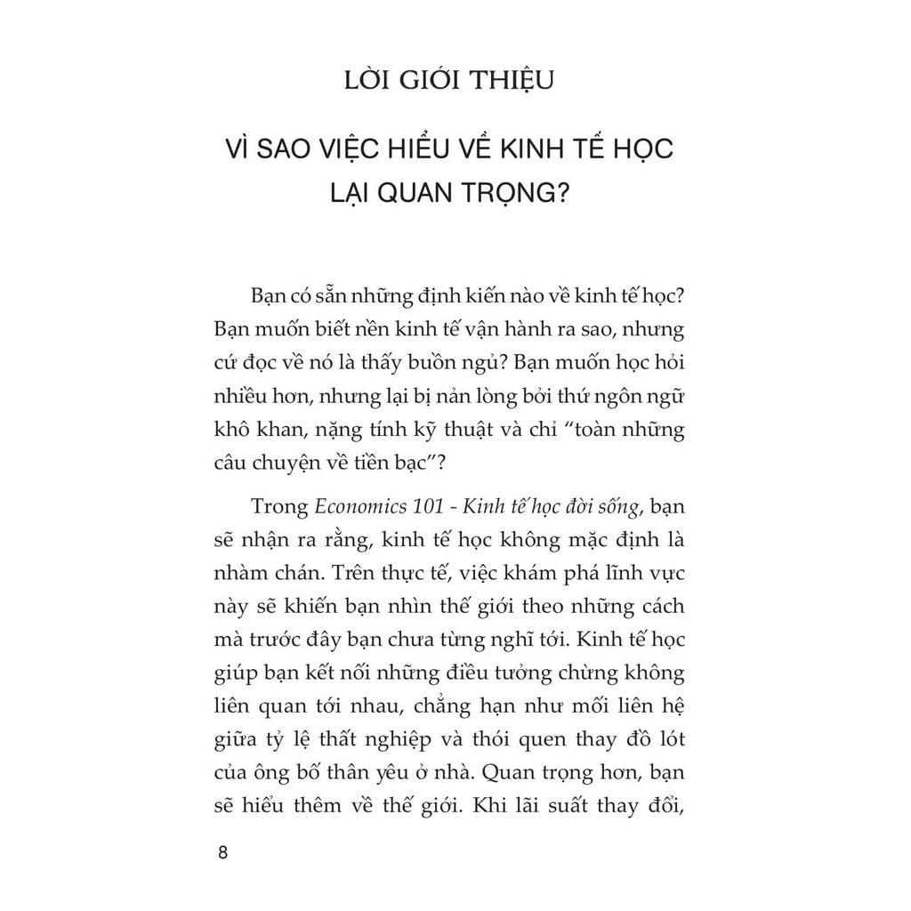 Economics 101 - Kinh Tế Học Đời Sống
