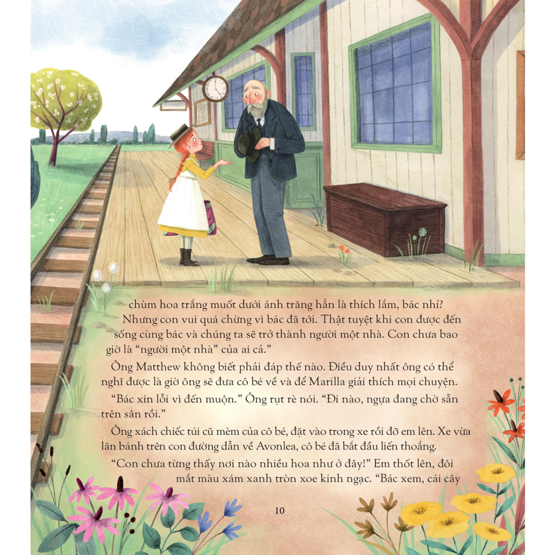 Illustrated Specical Editions - Anne Tóc Đỏ Dưới Chái Nhà Xanh (Bìa Cứng)