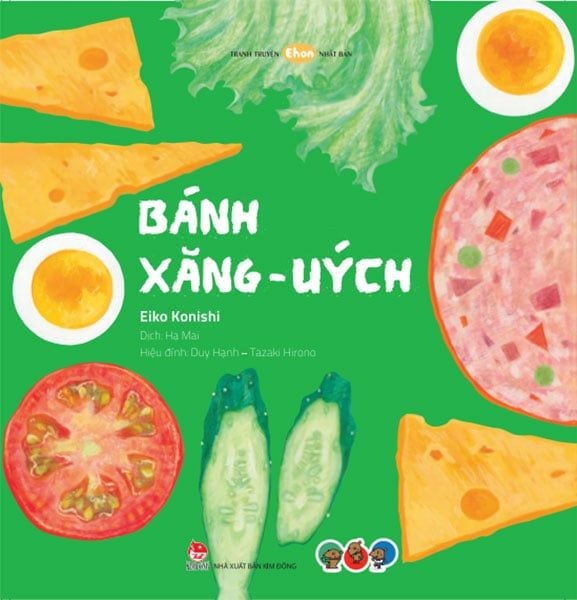 Tranh Truyện Ehon Nhật Bản -  Bánh Xăng-uých