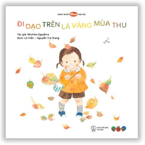 Tranh Truyện Ehon Nhật Bản - Đi Dạo Trên Lá Vàng Mùa Thu