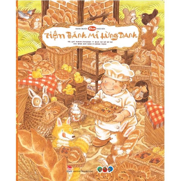 Tranh Truyện Ehon Nhật Bản -  Tiệm Bánh Mì Lừng Danh
