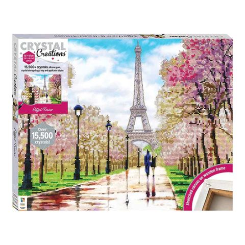 Eiffel Tower Crystal Craft