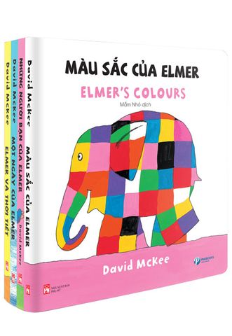 Elmer's Board Book (Bộ 4 cuốn)