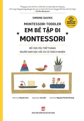 Em Bé Tập Đi Montessori