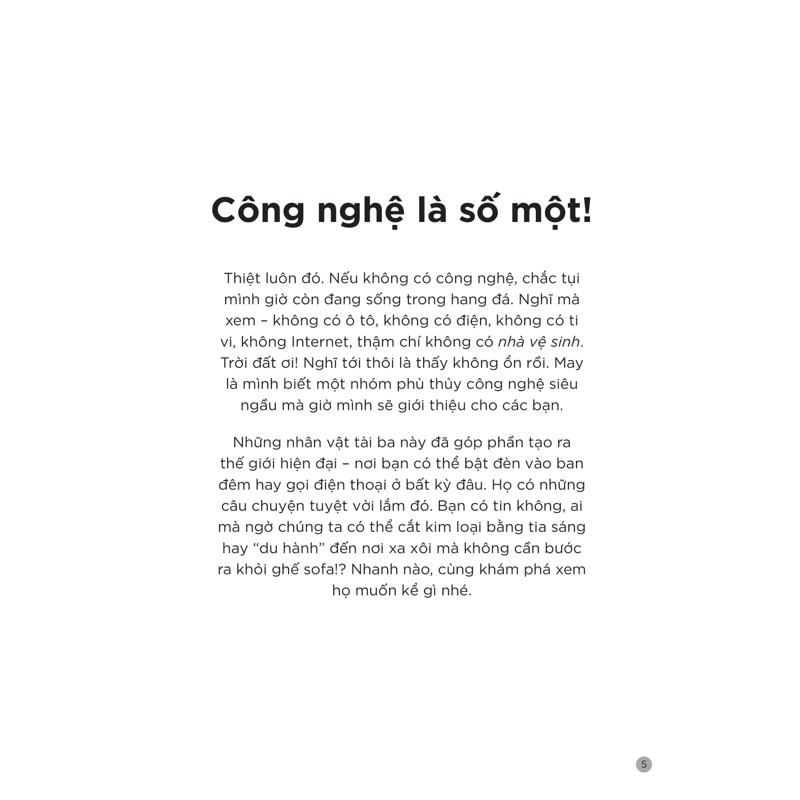 Phiêu Lưu Cùng STEM - Công Nghệ Đẳng Cấp - Thế Giới Tuyệt Diệu Trong Tầm Tay