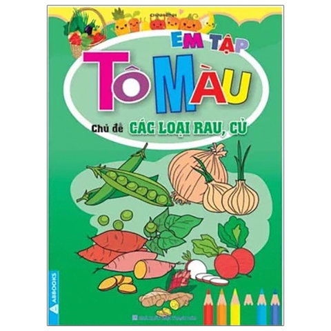 Em Tập Tô Màu - Chủ Đề Các Loài Rau Củ