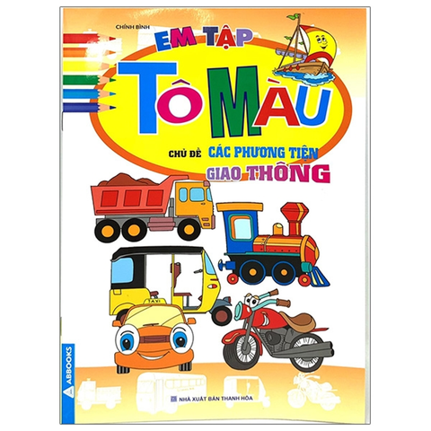 Em Tập Tô Màu - Chủ Đề Các Phương Tiện Giao Thông