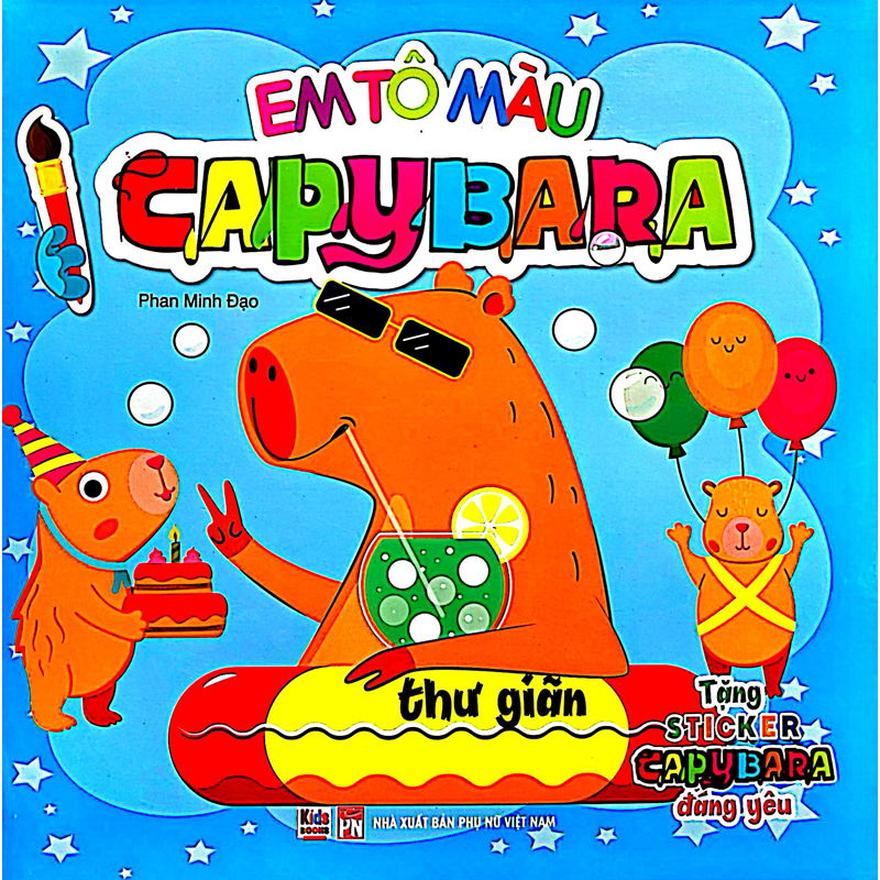 Em Tô Màu Capybara - Thư Giãn