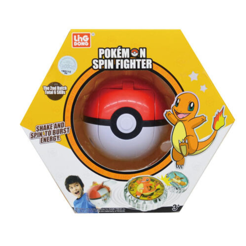 Pokemon Toys Pokemon- Pokeball Con Quay Chiến Đấu - Charmander Pkm0103 (Vta)