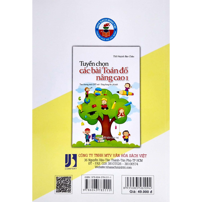 Tuyển Chọn Các Bài Toán Đố Nâng Cao 1 (Dùng Chung 3 Bộ Sách)