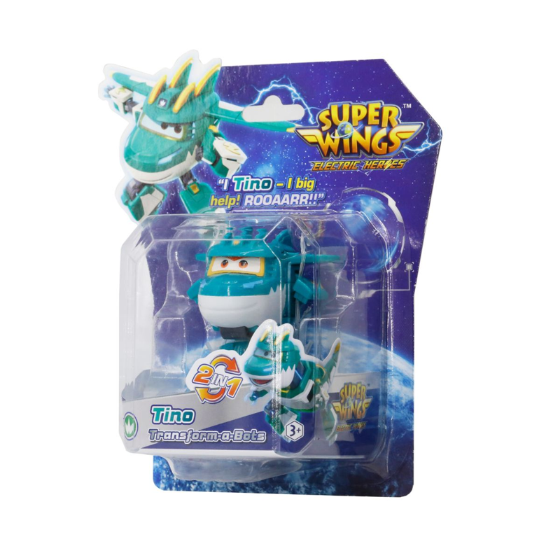 Superwings - Robot Biến Hình Cỡ Nhỏ Khủng Long Tino Huyền Thoại YW780037