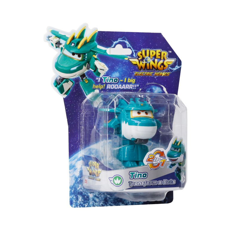 Superwings - Robot Biến Hình Cỡ Nhỏ Khủng Long Tino Huyền Thoại YW780037