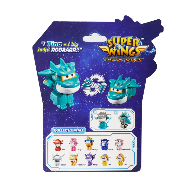 Superwings - Robot Biến Hình Cỡ Nhỏ Khủng Long Tino Huyền Thoại YW780037