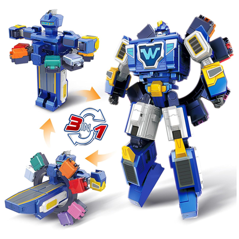 Superwings Tàu Bay Vũ Trụ Biến Hình Trạm Không Gian Đi Kèm 8 Mô Hình EU780288-A