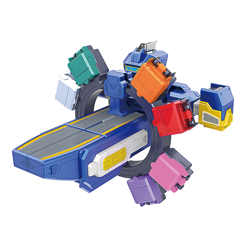 Superwings Tàu Bay Vũ Trụ Biến Hình Trạm Không Gian Đi Kèm 8 Mô Hình EU780288-A