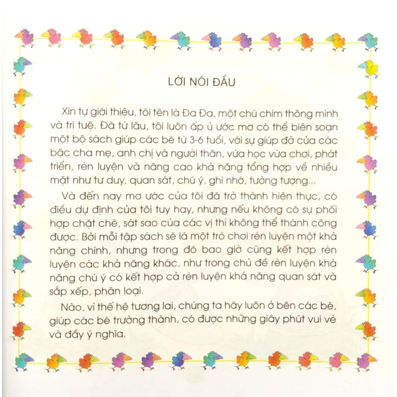 Trò Chơi Rèn Luyện Khả Năng Tưởng Tượng-Sân Chơi Trí Tuệ Của Chim Đa Đa