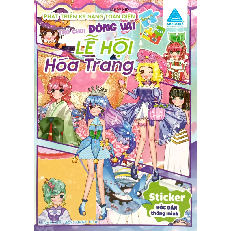 Sticker Phát Triển Kỹ Năng - Toàn Diện Trò Chơi Đóng Vai - Lễ Hội Hóa Trang