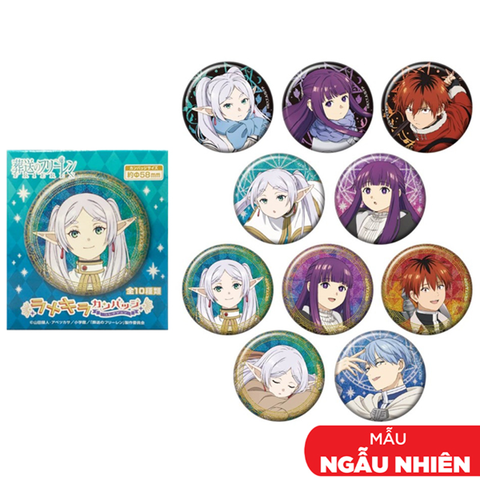 Ensky Glittery Can Badge Collection (Giao Mẫu Ngẫu Nhiên)