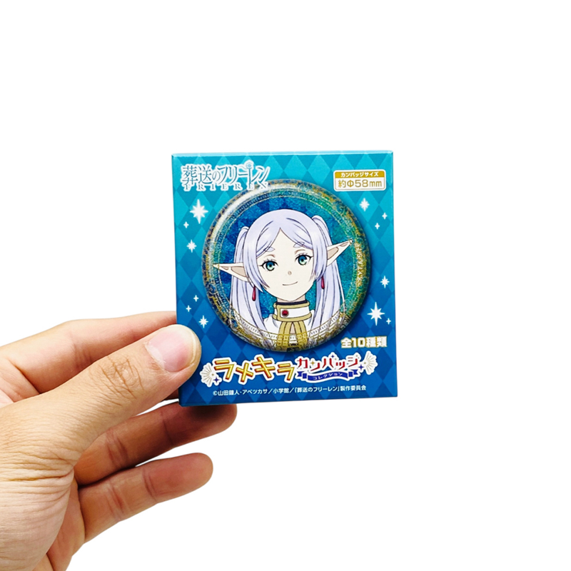 Ensky Glittery Can Badge Collection (Giao Mẫu Ngẫu Nhiên)