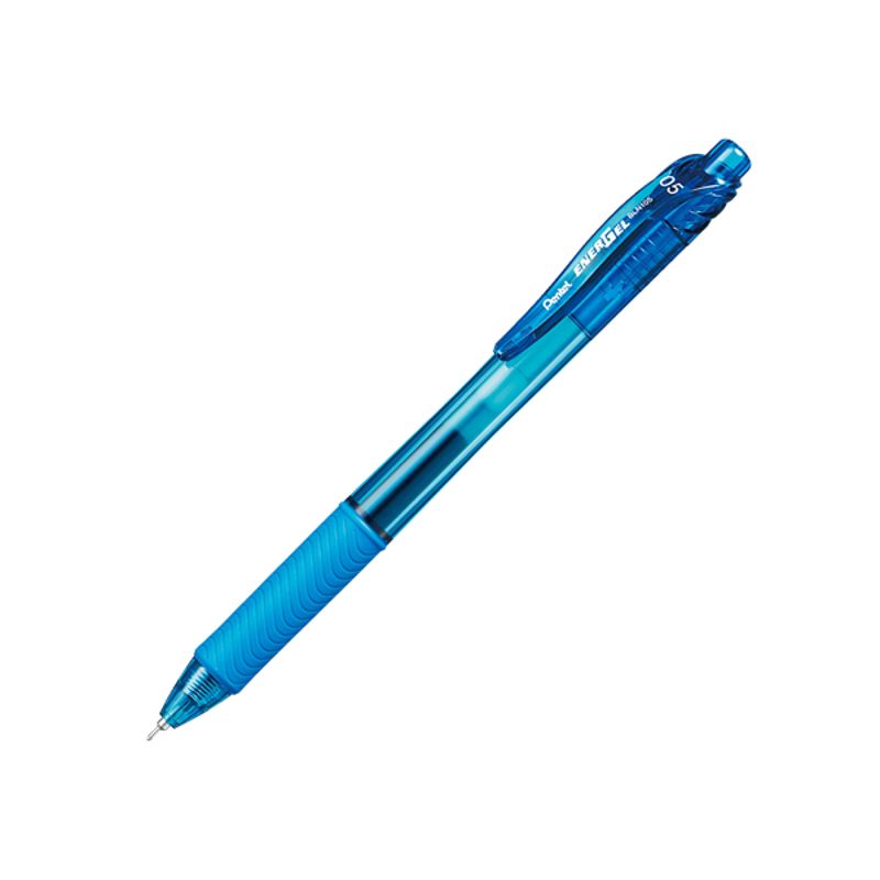 Pentel - Viết Mực Nước Nét 0.5mm - Xanh Da Trời Nhạt
