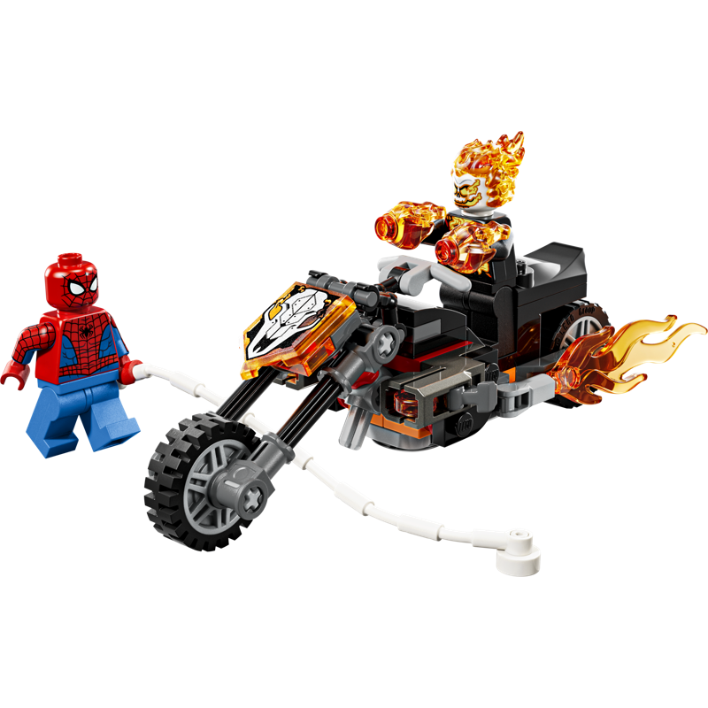 Lego Superheroes Spider-Man vs. Ghost Rider Motorcycle 76335