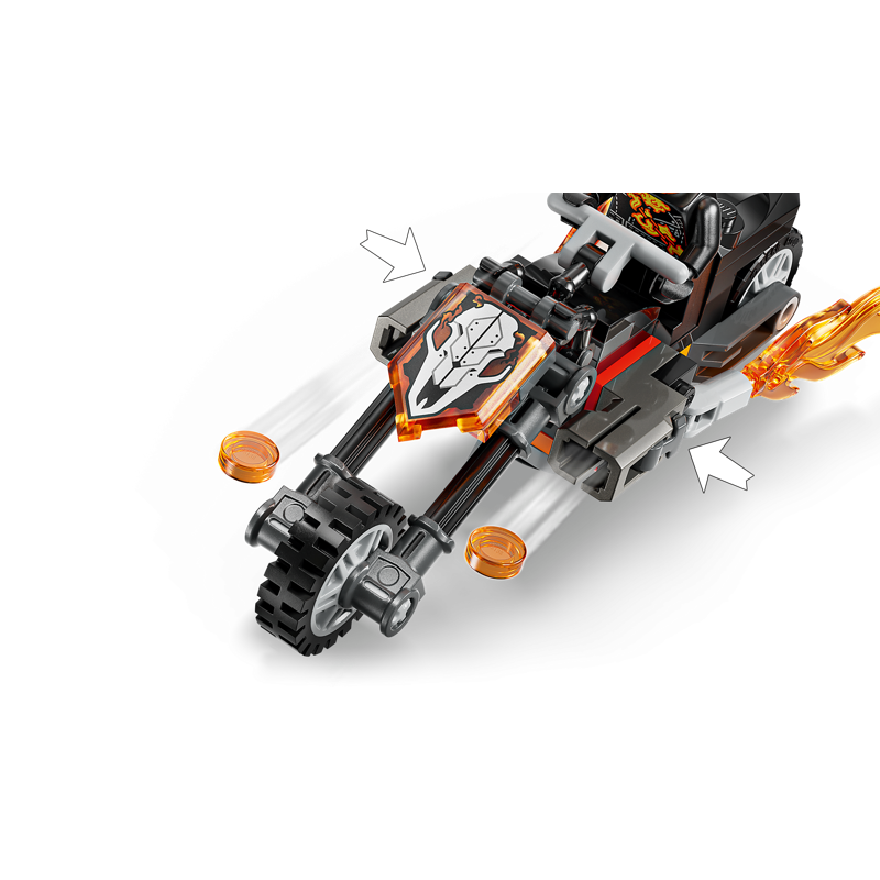 Lego Superheroes Spider-Man vs. Ghost Rider Motorcycle 76335