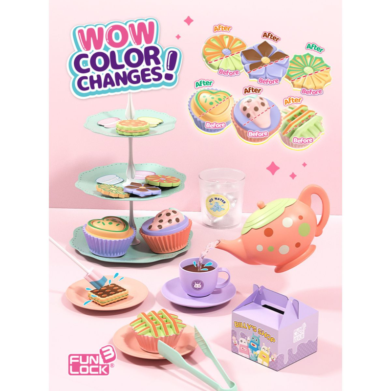 Sweet Heart - Đồ Chơi Thức Ăn Đổi Màu - Bữa Tiệc Trà B1015