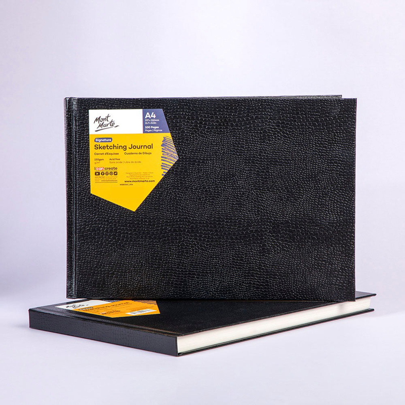Mont Marte - Sổ Vẽ Mt A4, Sketch Journal Croc Lscape Msb0047 100pg Đl: 150gsm(vm-0600)