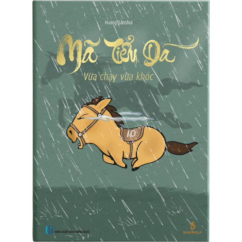Mã Tiểu Dã - Vừa Chạy Vừa Khóc (Sticker + Standee Card) (Bìa Cứng - Sách Màu) - Tái Bản