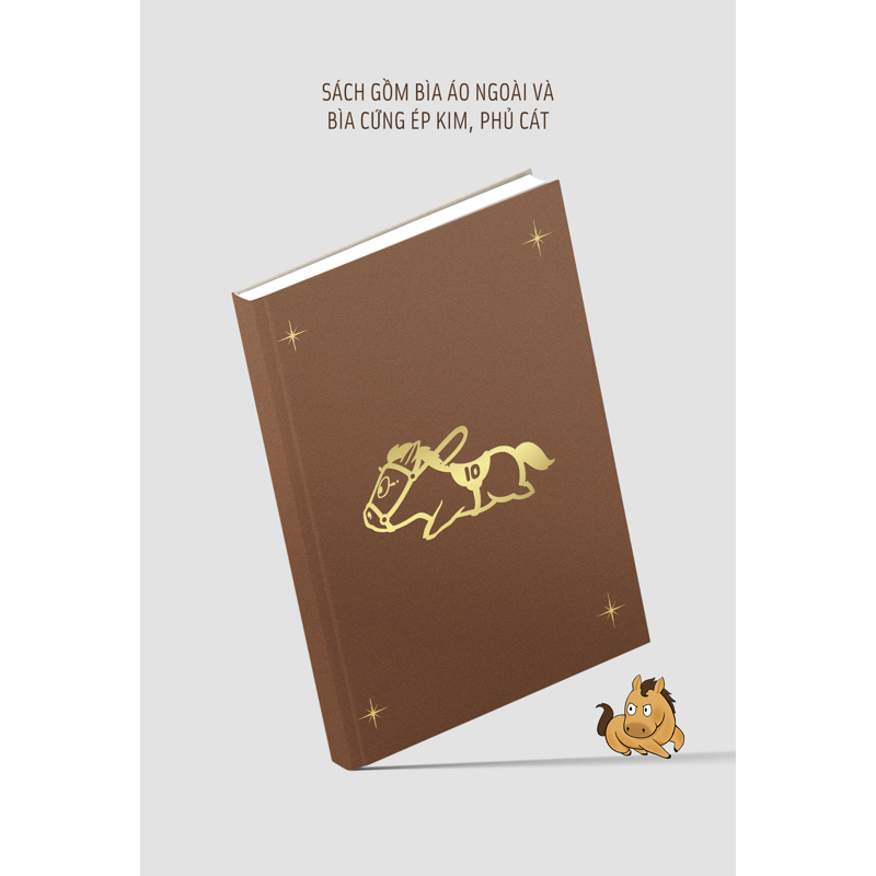 Mã Tiểu Dã - Vừa Chạy Vừa Khóc (Sticker + Standee Card) (Bìa Cứng - Sách Màu) - Tái Bản