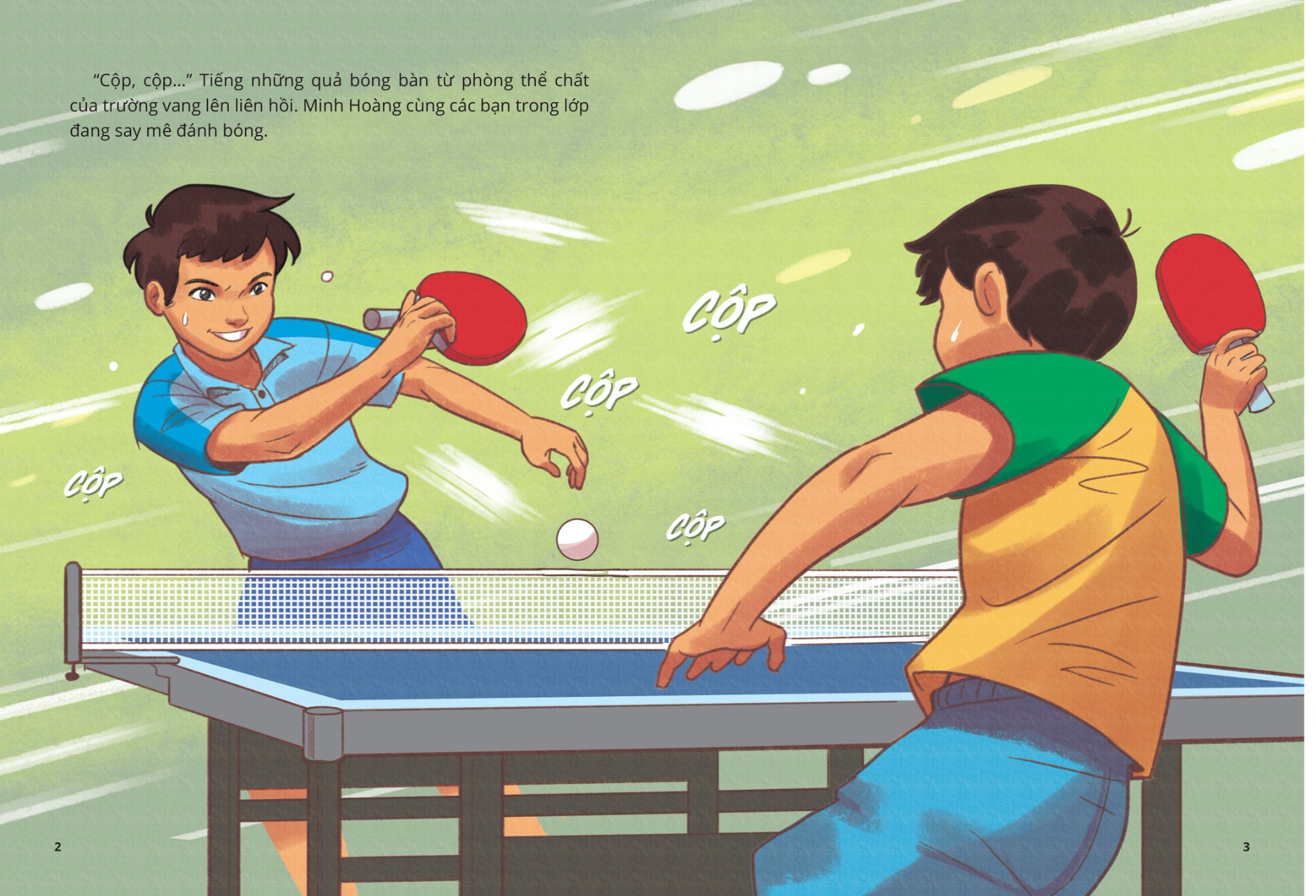 (KSD-978604233103)GƯƠNG THIẾU NHI LÀM THEO LỜI BÁC-TÌNH YÊU VỚI BÓNG BÀN