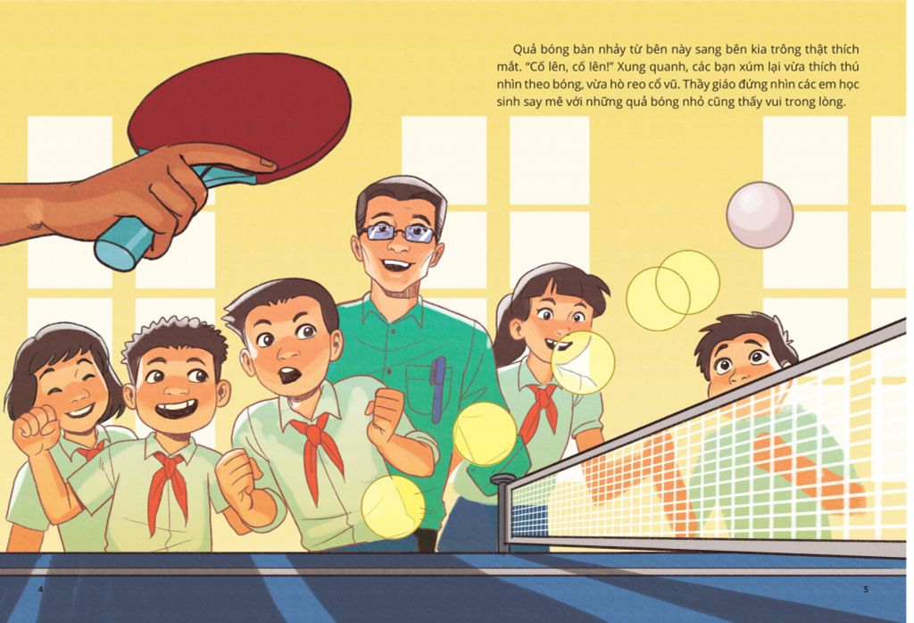 (KSD-978604233103)GƯƠNG THIẾU NHI LÀM THEO LỜI BÁC-TÌNH YÊU VỚI BÓNG BÀN