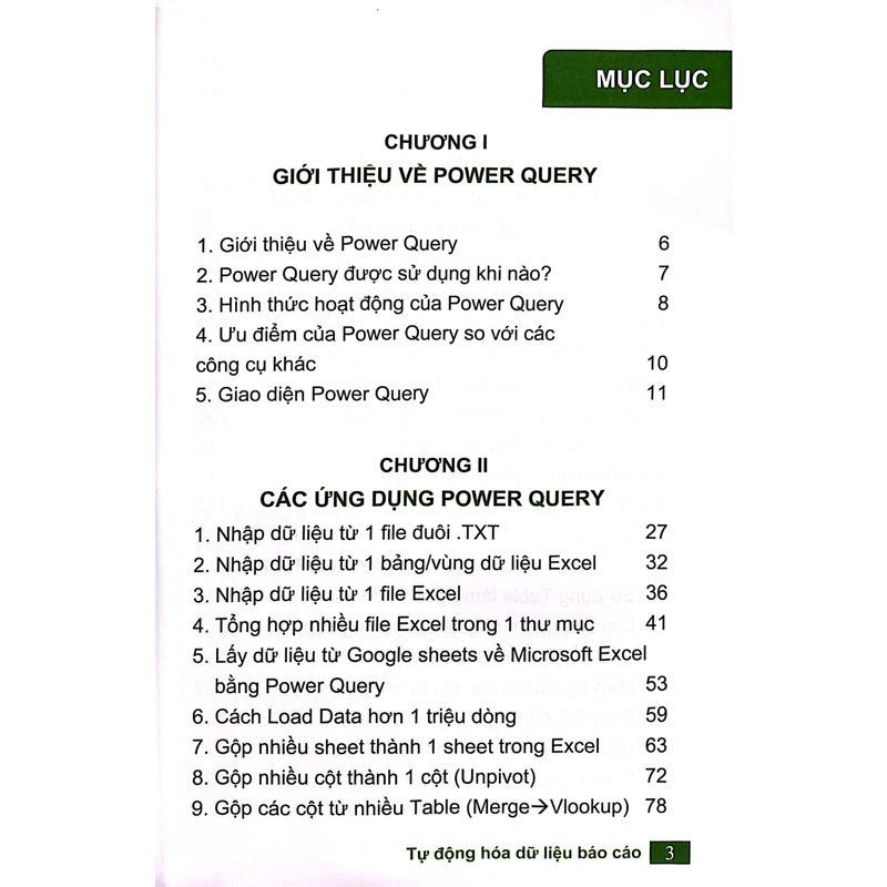 Excel Power Query & Power Pivot Cơ Bản