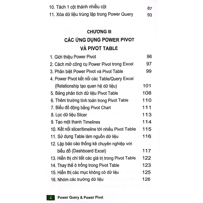 Excel Power Query & Power Pivot Cơ Bản