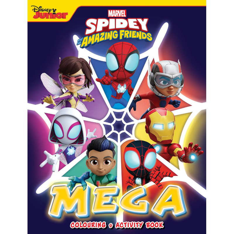 Spidey And His Amazing Friends - Mega Colouring Book