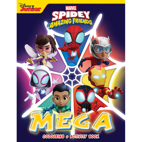 Spidey And His Amazing Friends - Mega Colouring Book