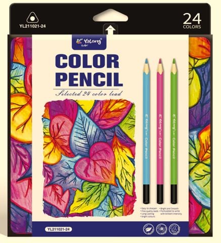 Hộp 24 Cây Viết Chì Màu YL211021-24