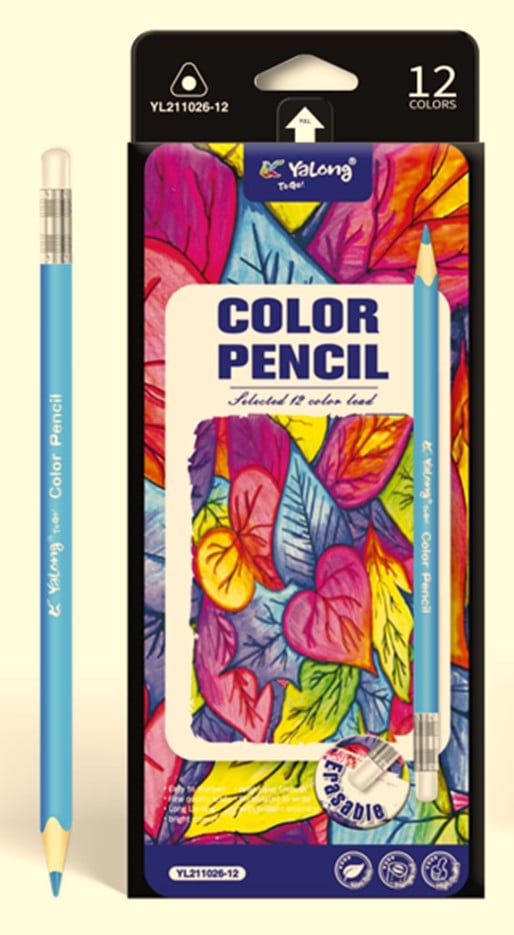 Hộp 12 Cây Viết Chì Màu YL211026-12