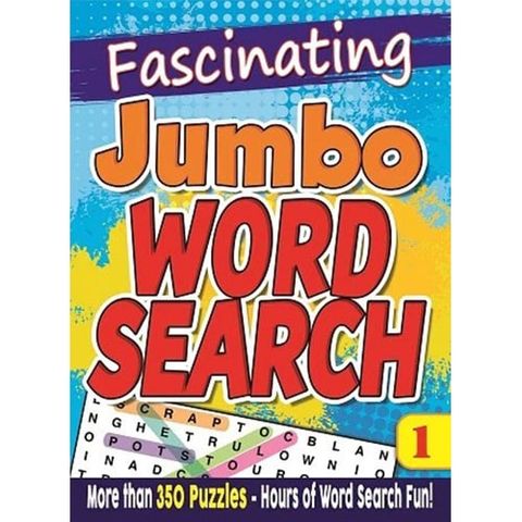 Fascinating Jumbo Wordsearch : Book 1