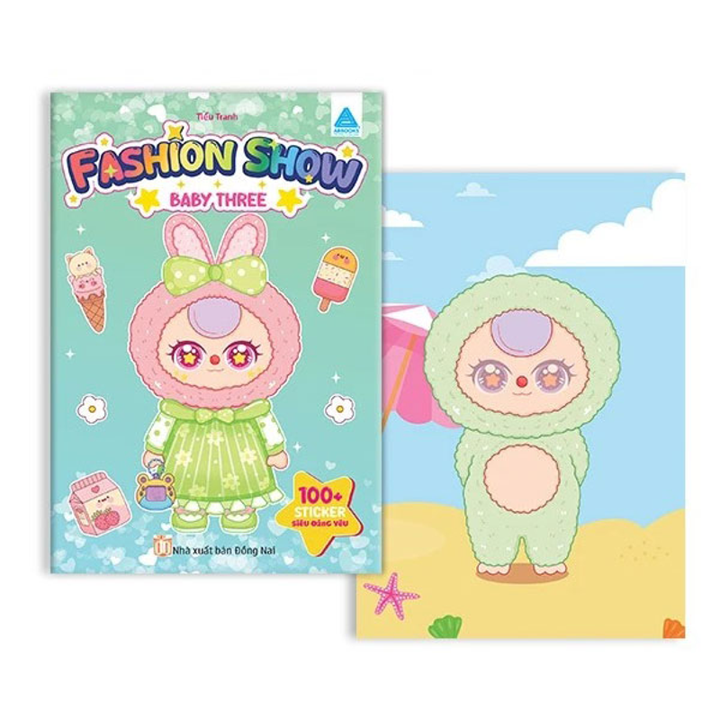 Fashion Show - Baby Three - 100 Sticker Siêu Đáng Yêu