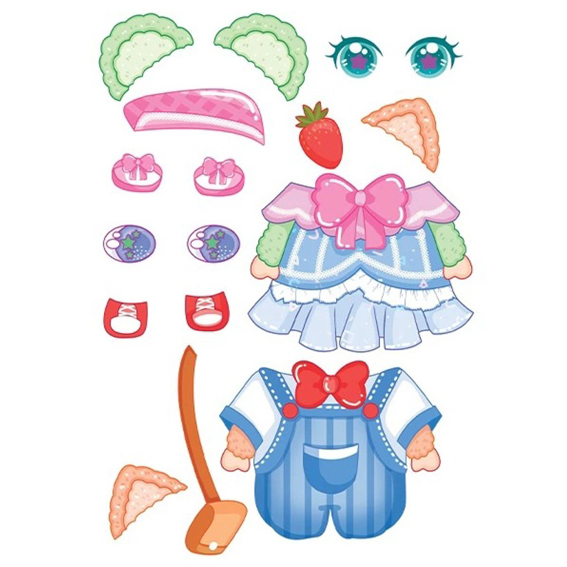 Fashion Show - Baby Three - 100 Sticker Siêu Đáng Yêu