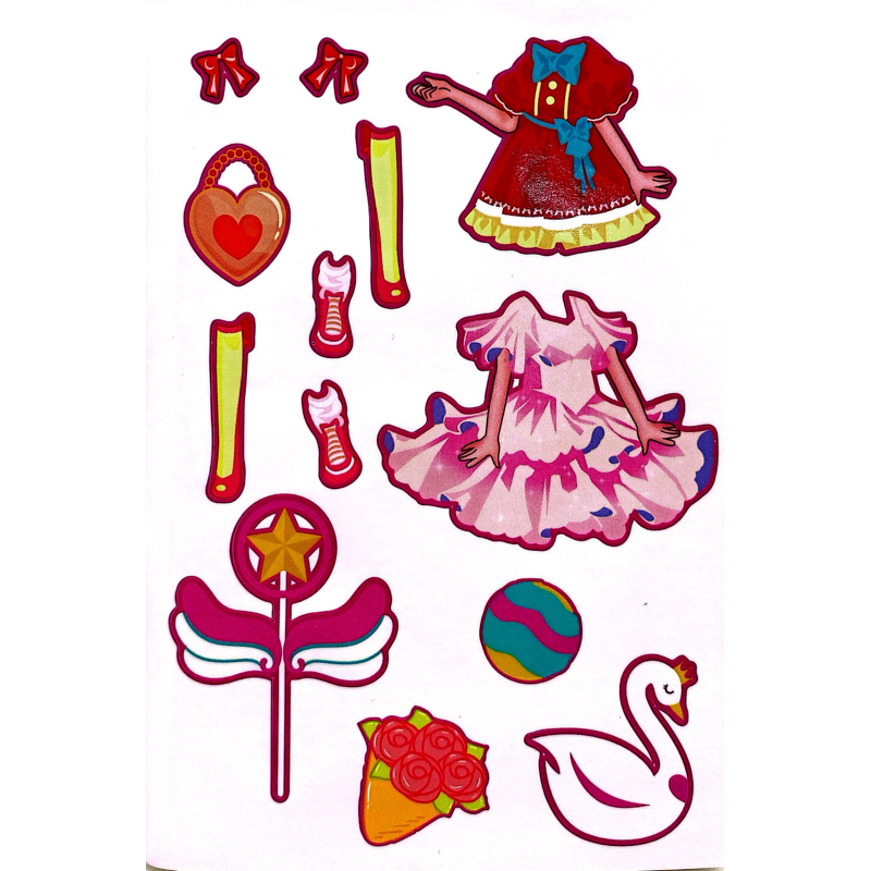 Fashion Show - Công Chúa Mùa Hạ - 100 Sticker Siêu Đáng Yêu