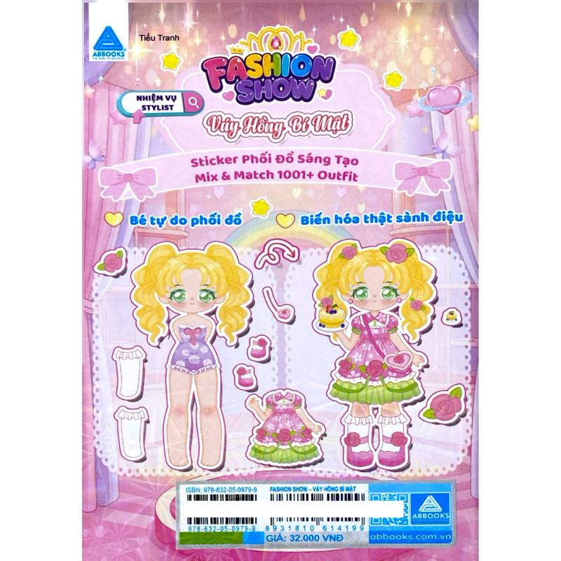 Fashion Show – Nhiệm Vụ Stylist - Váy Hồng Bí Mật (Sticker)