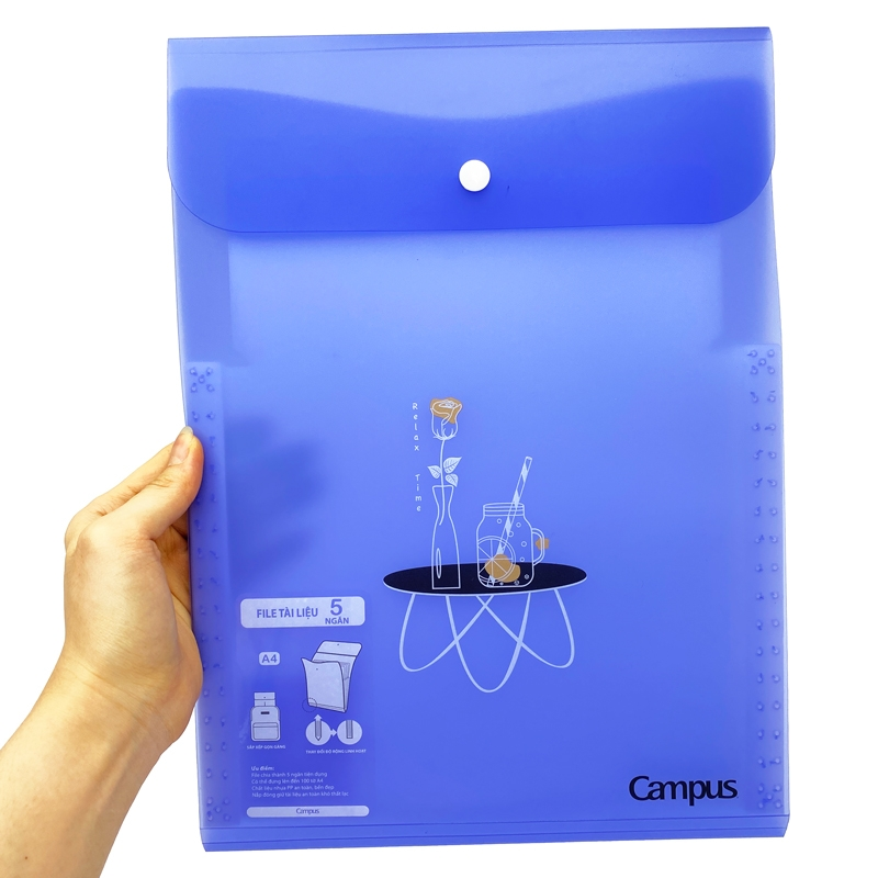 File Tài Liệu Đứng Df-5y-G2 Màu Xanh Than