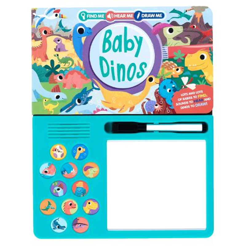 Find Me, Hear Me, Draw Me: Baby Dinos