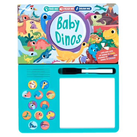 Find Me, Hear Me, Draw Me: Baby Dinos