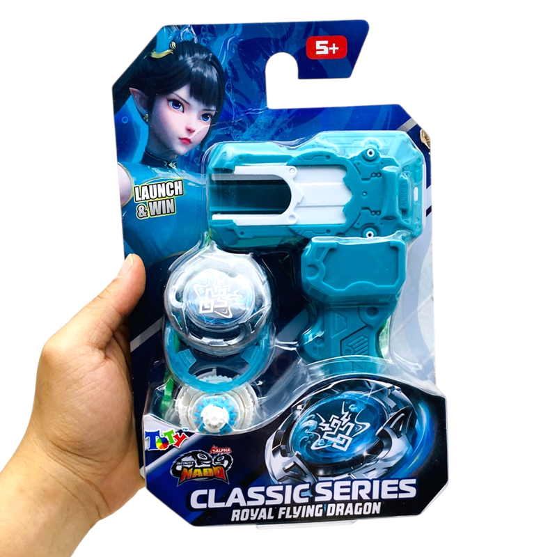 Auldey Con Quay Infinity Nado - Classic Series - Royal Flying Dragon Aq04 (Lnv)